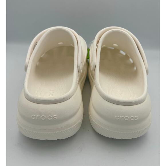 Crocs Crush Clogs White Sz 12 # 287